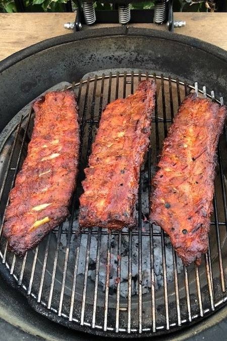 Groot vlees voor op de barbecue